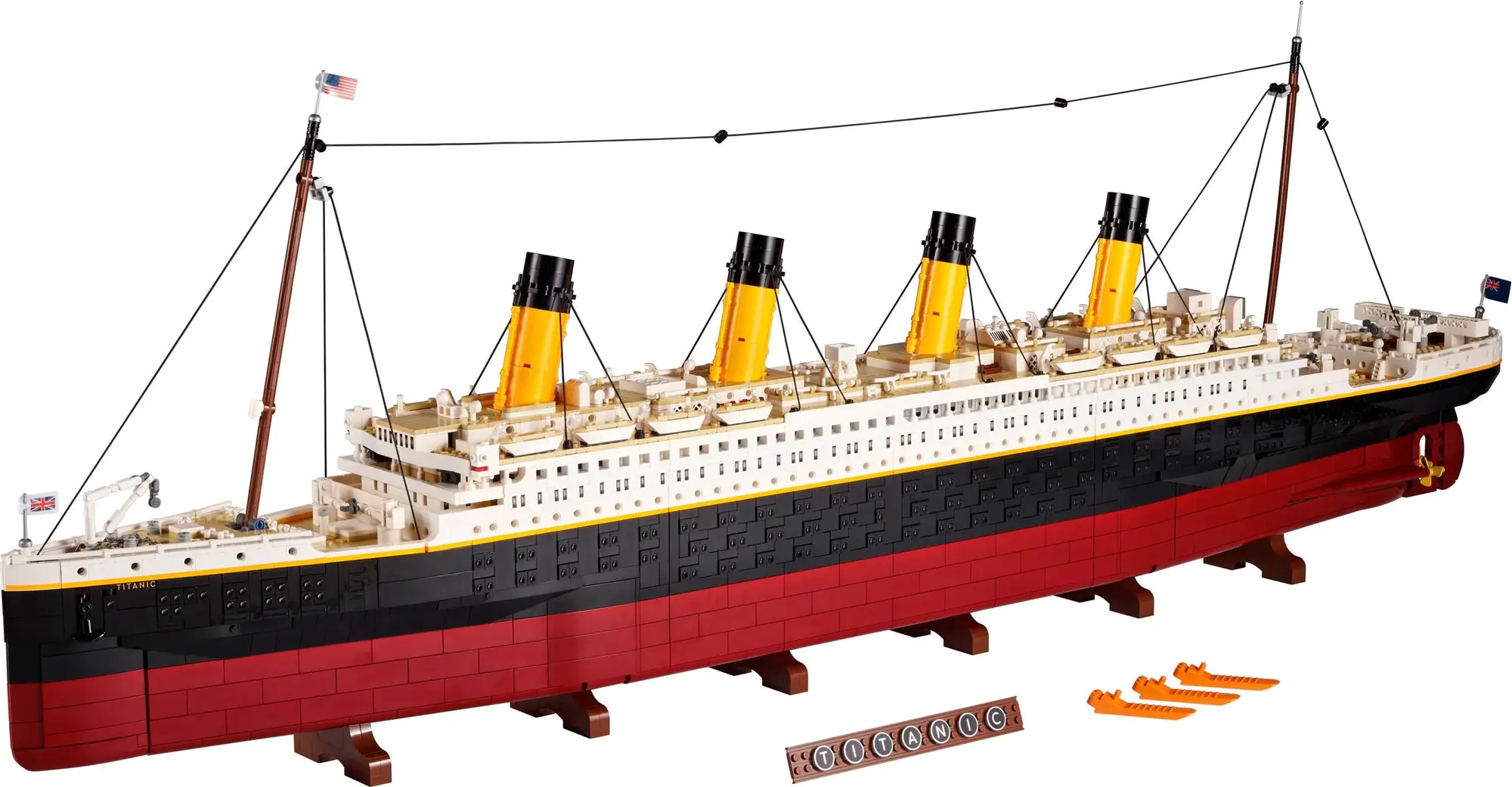 Bebricks 10294 Titanic Building Bricks toy Competible lego Movies boat toy kits