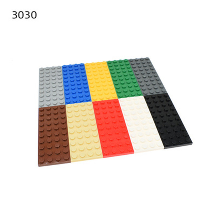 Compatible with 3030 small particle building blocks, domestic accessories, short 4x10 base plate, and bottom plate