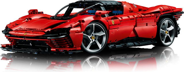 42143 Ferrari Daytona SP3 Building blocks Technic Racing car buiding toy for girls and boys gift