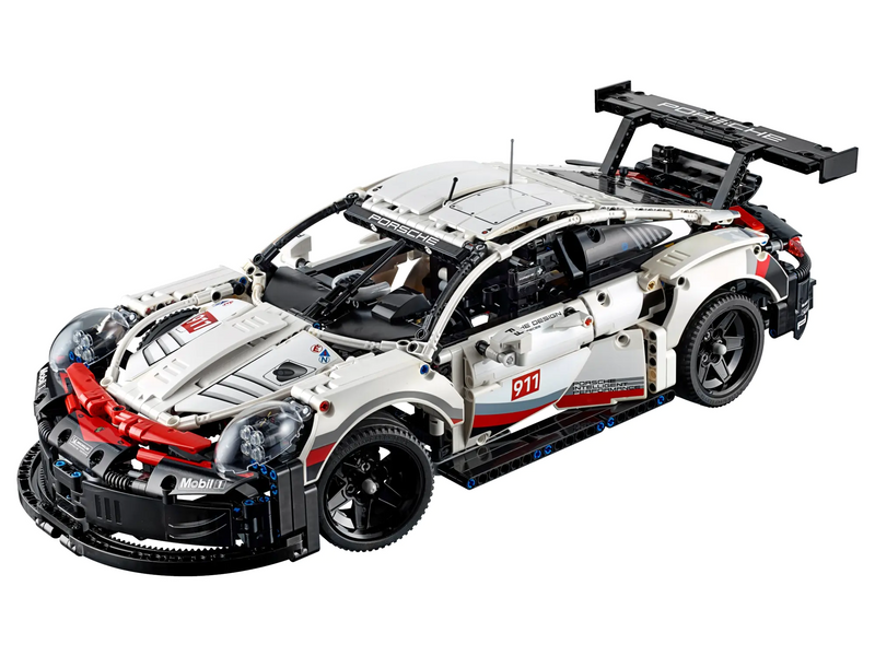 42096 Technic Porsche 911 RSR Technic Racing Car Building blocks for kids gift 1450pcs+ famous car toy bricks 